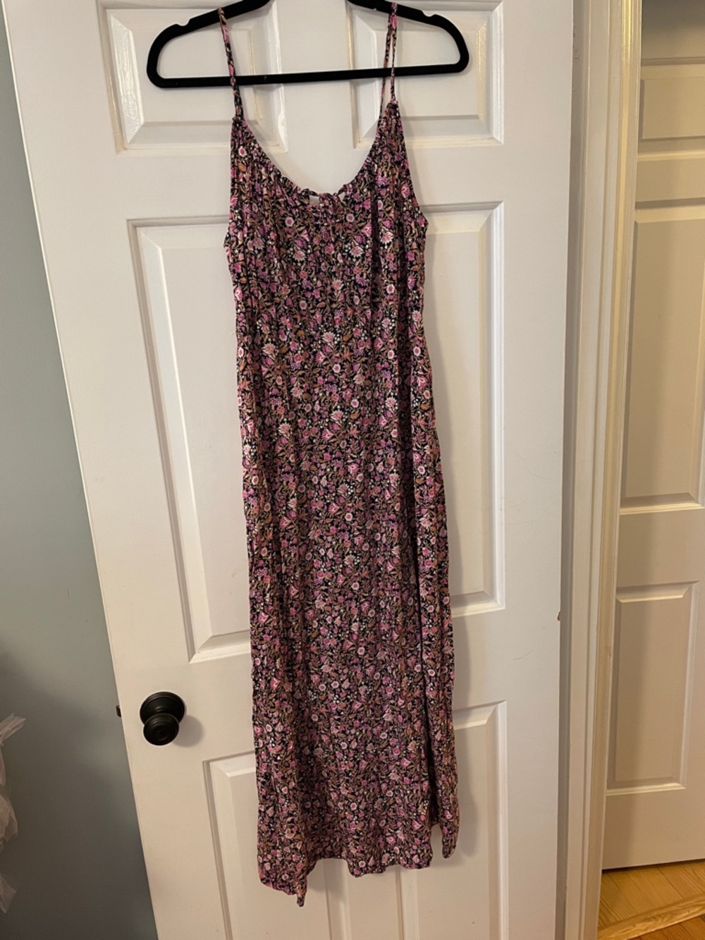 Old Navy Pink Floral Maxi Dress medium Tall